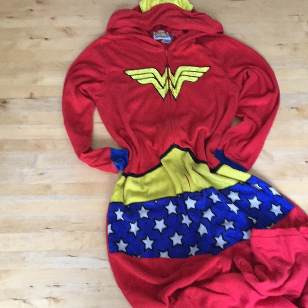 Wonder Woman onesie!